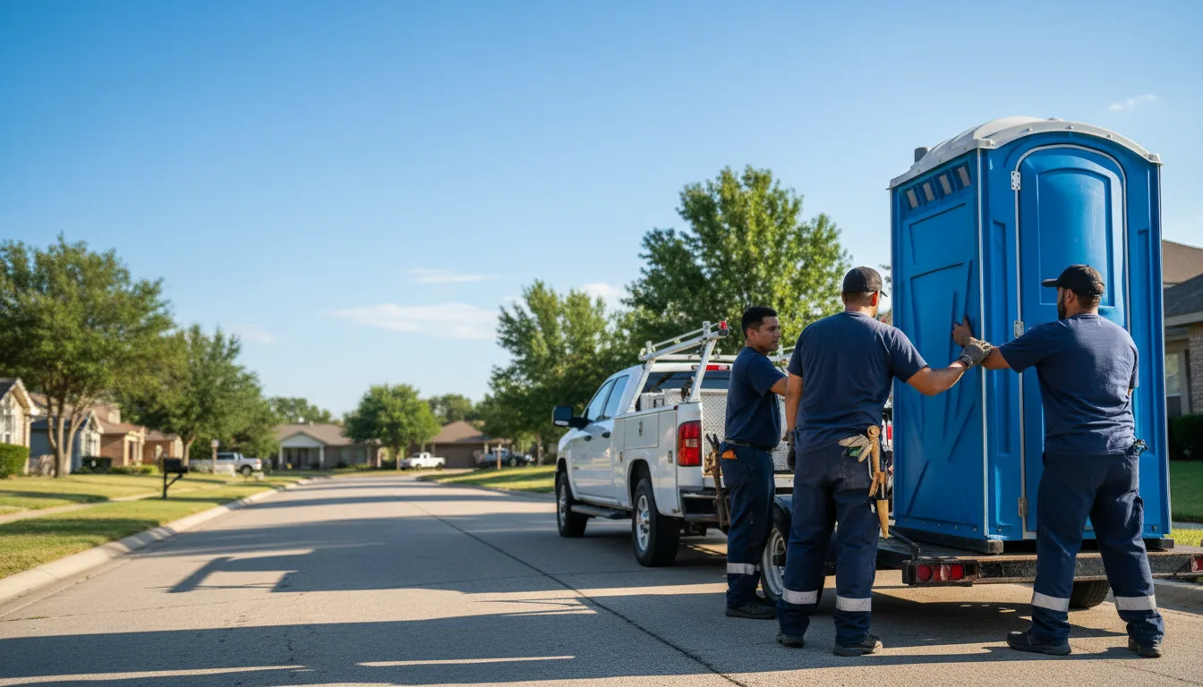 Portable Toilet Rental in Shallowater, TX near me